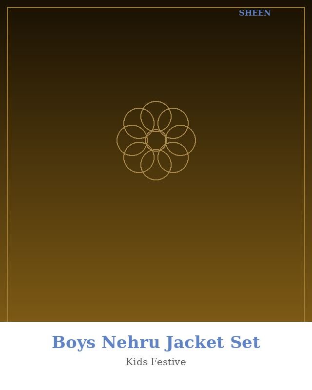Boys Nehru Jacket Set