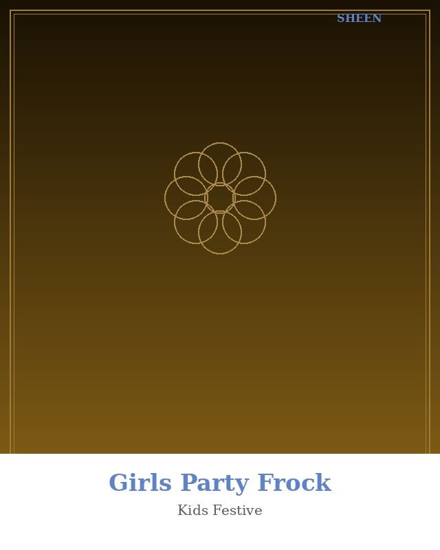 Girls Party Frock