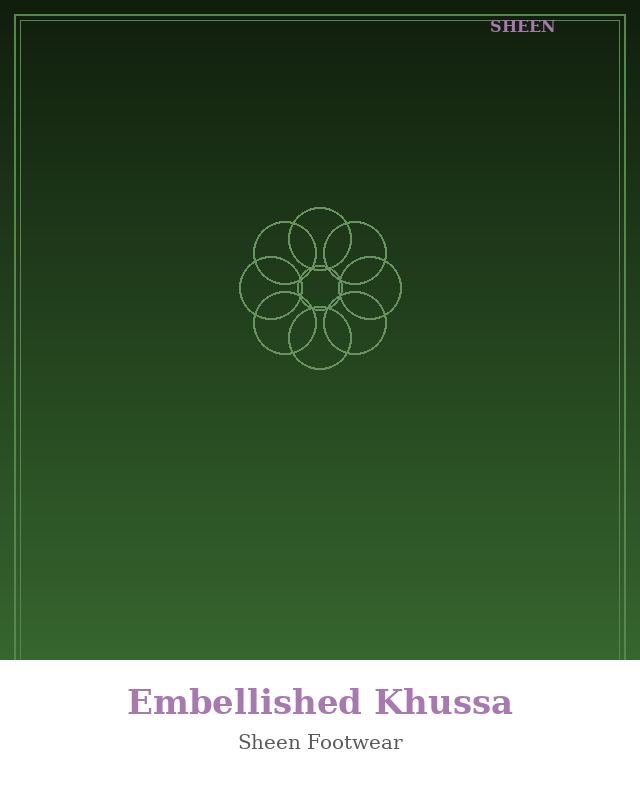Embellished Khussa